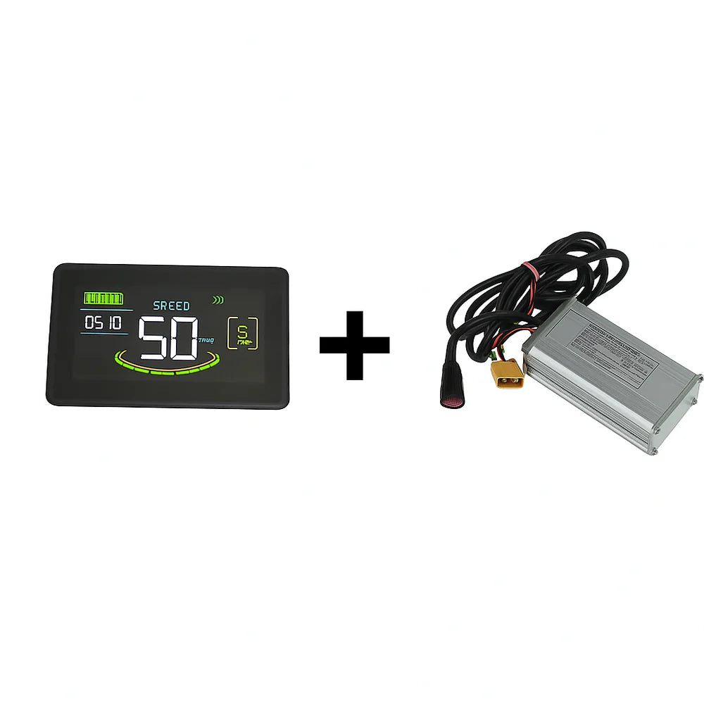 H6C Display + Zwart Kabel Controller Bundle V20 / V20 Pro β Complete Upgrade Set