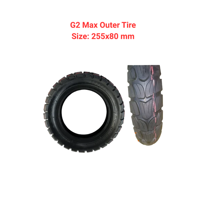 KuKirin G2 Max Outer Tire 255x80 - Buitenband
