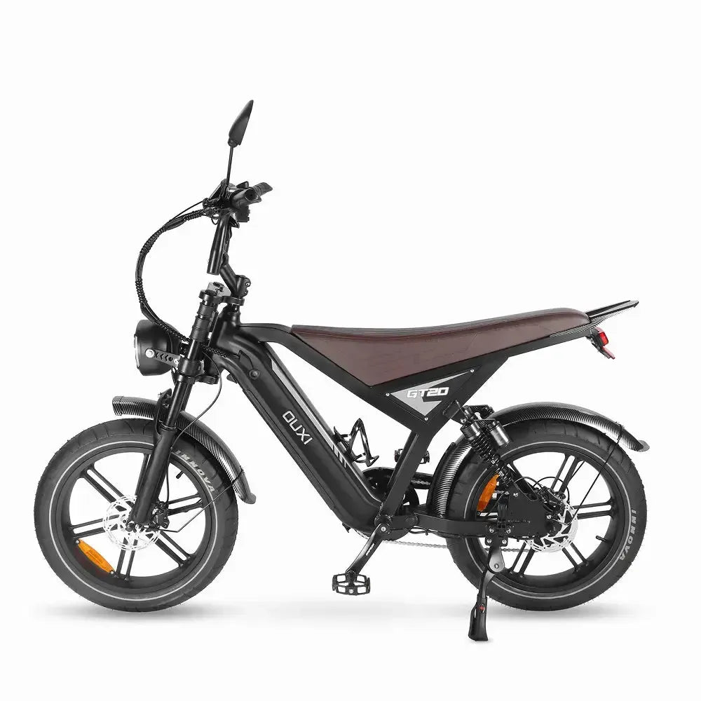 OUXI GT-20 – Zwart & Grijs – Rijklaar, Incl. Slot & Telefoonhouder