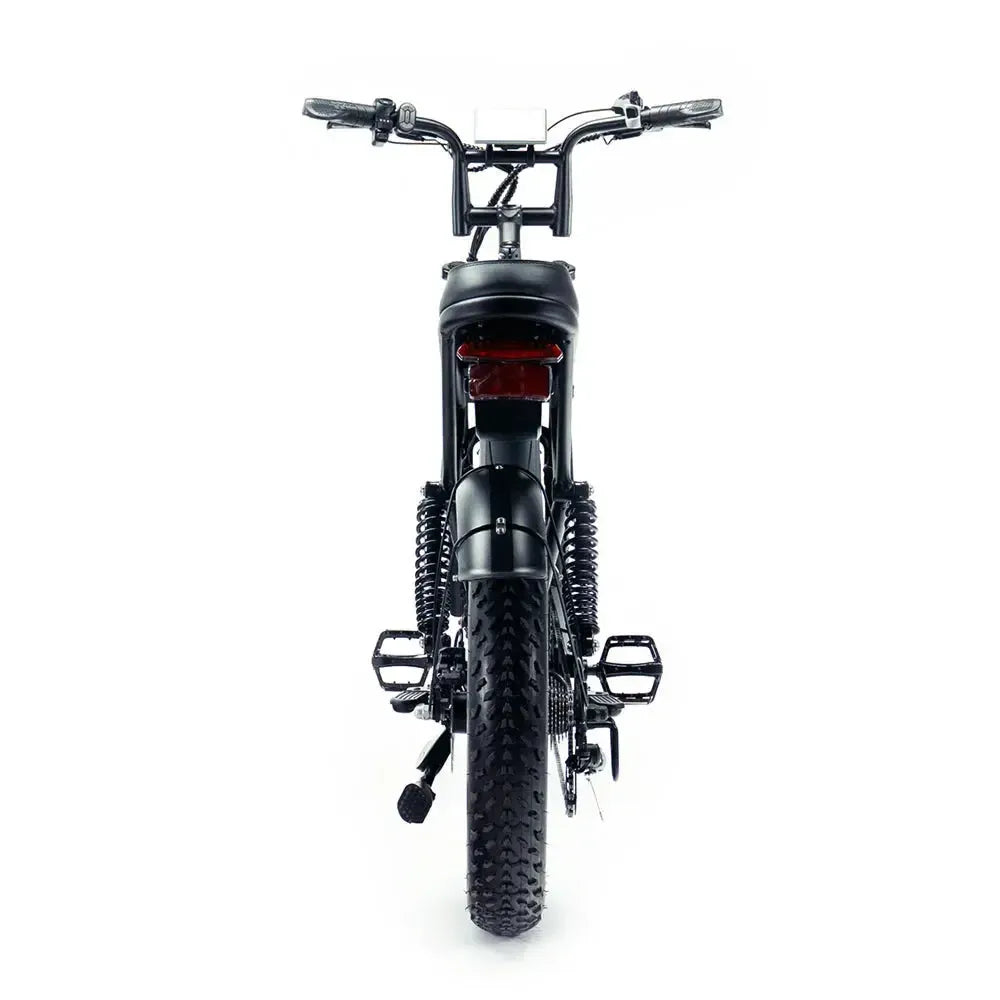 OUXI V8 Pro / C80 Pro Fatbike – Zwart | 100KM Range | Inclusief Slot + Telefoonhouder | Rijklaar Geleverd