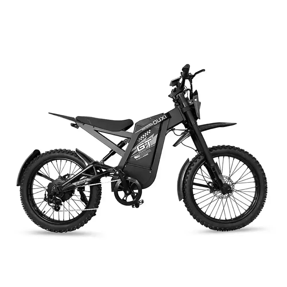 Ouxi GT-2000 Off-road Fatbike – Zwart | Rijklaar + Telefoonhouder + ART4 Slot