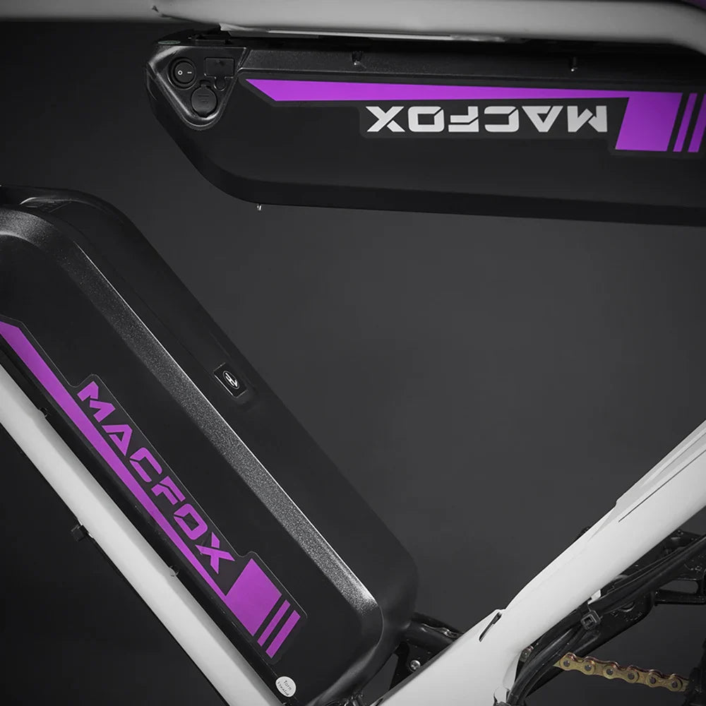 Macfox X1S x Bs.zay Elektrische Fatbike – Incl. Spatborden, Slot & Telefoonhouder