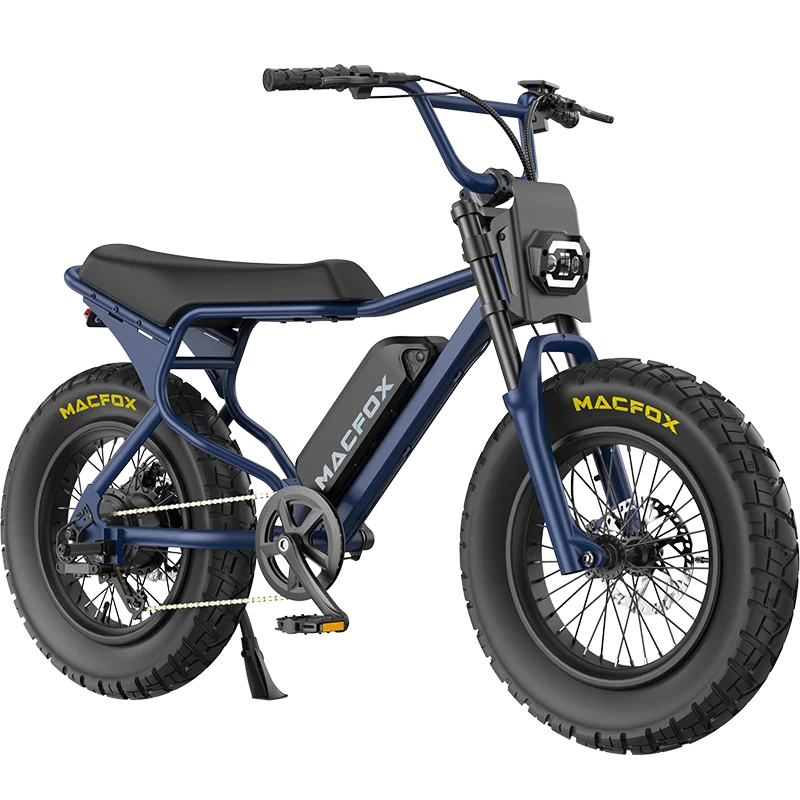 Macfox X7 Elektrische Fatbike Dark Blue – EU-versie Voltfiets EU
