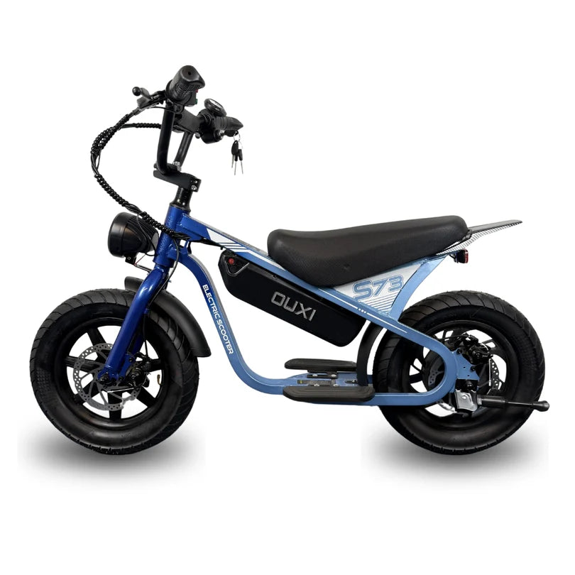 OUXI S73 Mini Elektrische Loopfiets – Roze / Paars