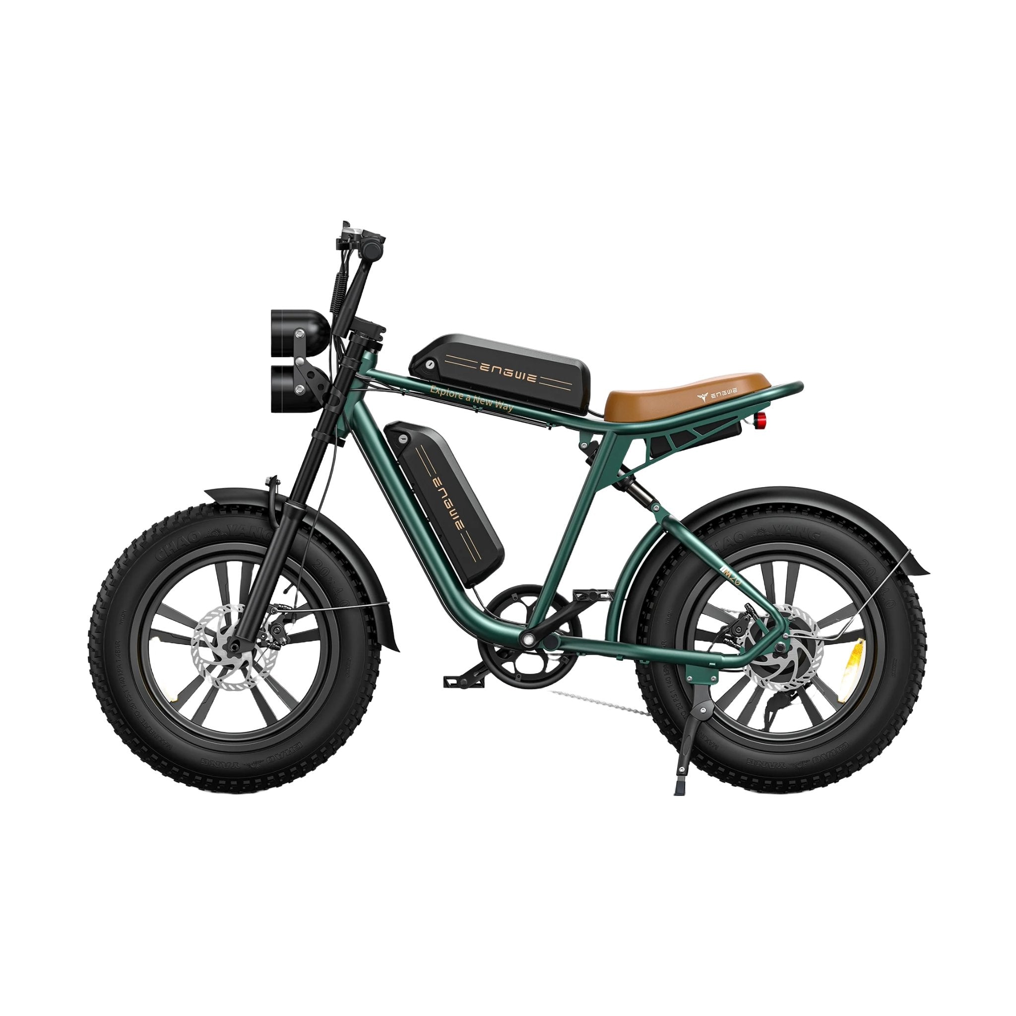 Engwe M20 Dubbele Accu Fatbike - Mechanische remmen - VoltFiets - Engwe