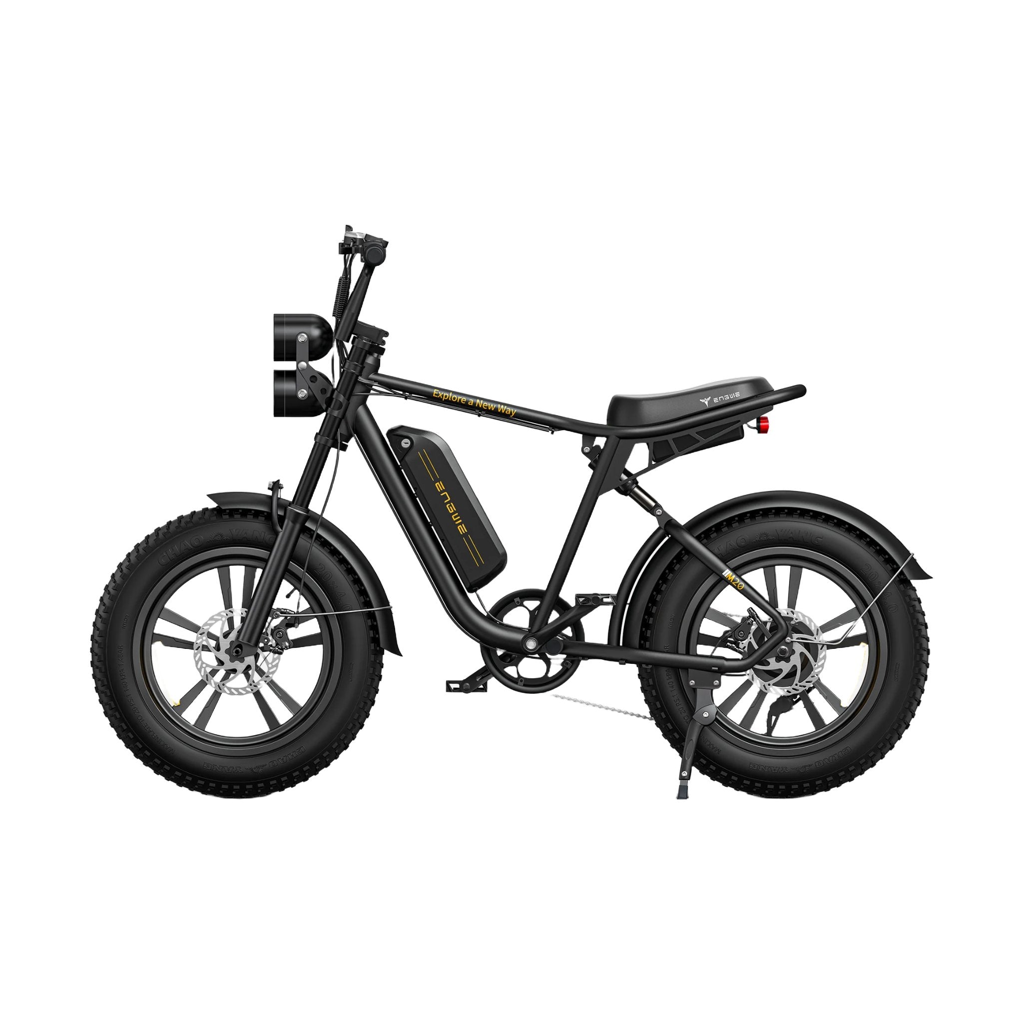 Engwe M20 Fatbike - Mechanische remmen - VoltFiets - Engwe