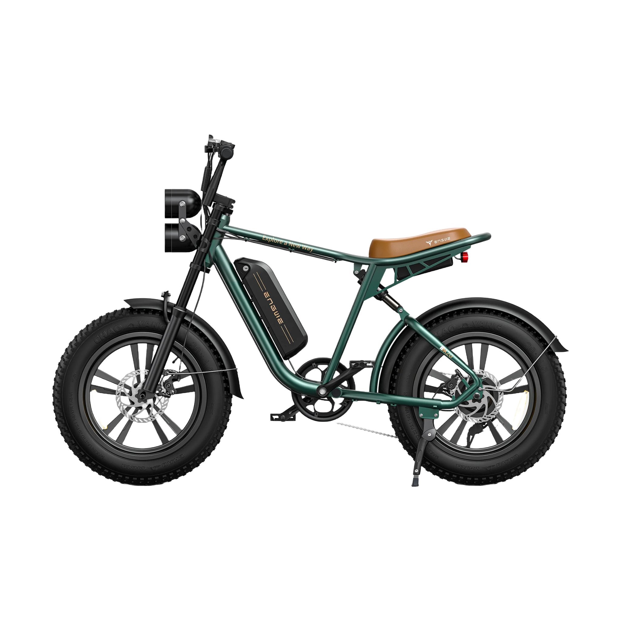 Engwe M20 Fatbike - Mechanische remmen - VoltFiets - Engwe