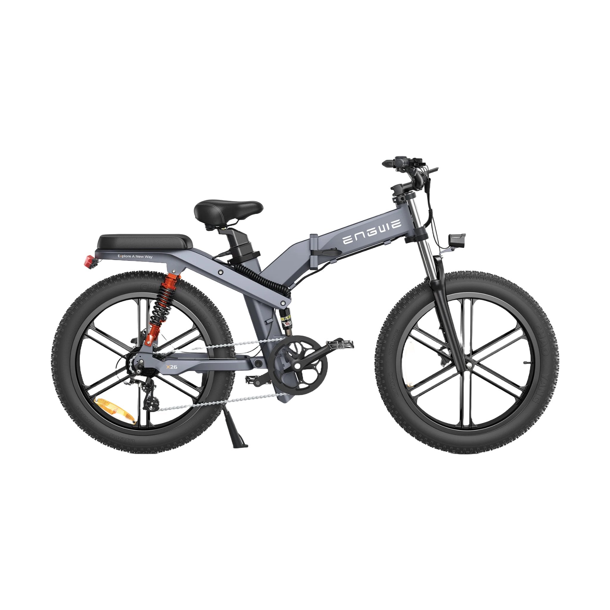 Engwe X26 Drievoudige Vering Fatbike - VoltFiets - Engwe
