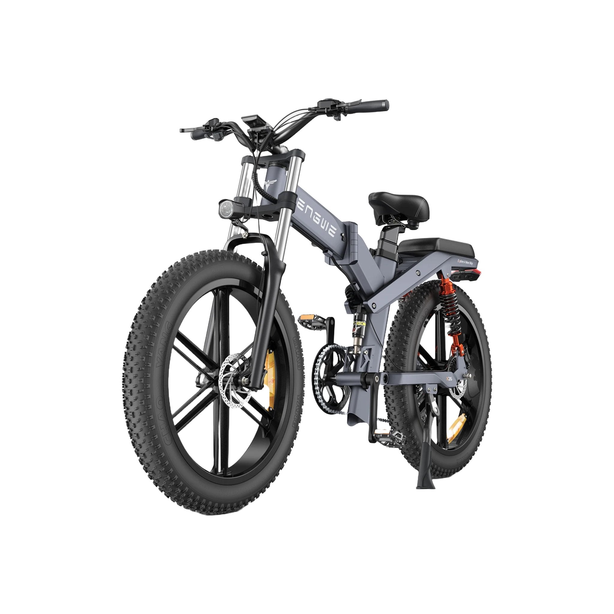 Engwe X26 Drievoudige Vering Fatbike - VoltFiets - Engwe