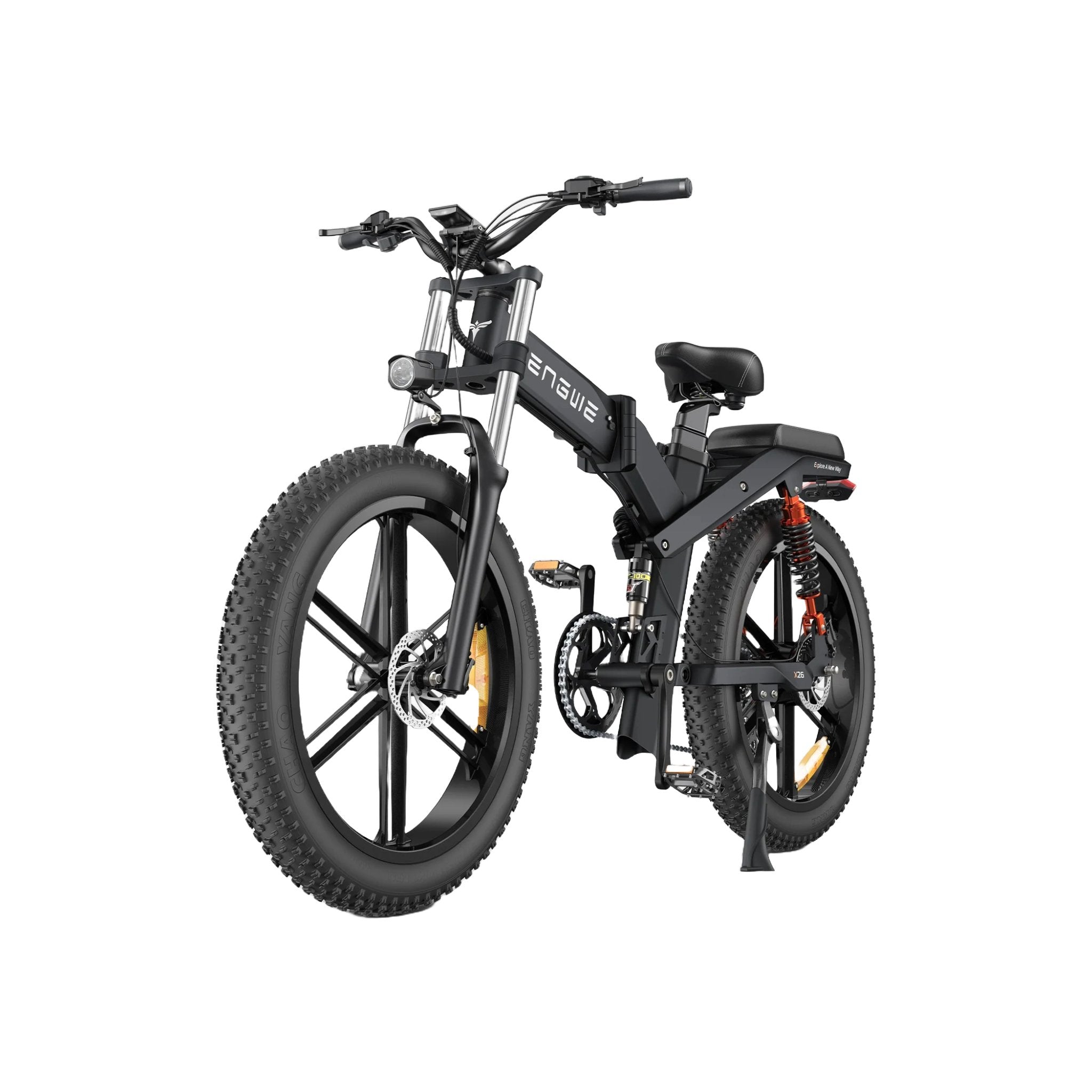 Engwe X26 Drievoudige Vering Fatbike - VoltFiets - Engwe