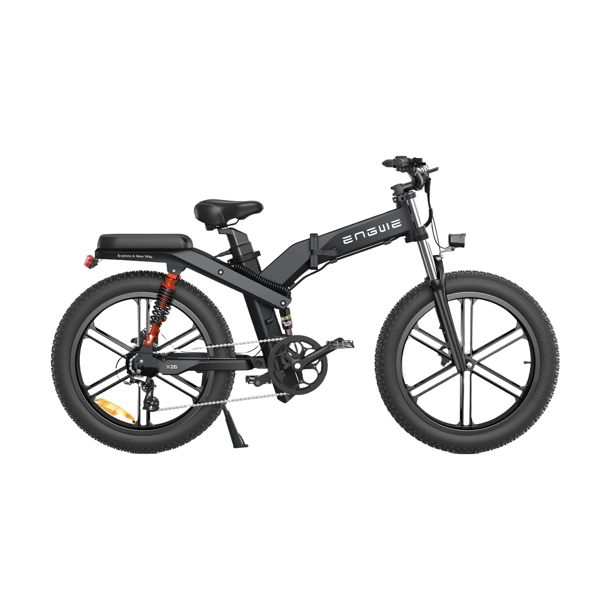 Engwe X26 Drievoudige Vering Fatbike - VoltFiets - Engwe