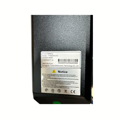 OUXI Q8 Accu – 48V 20Ah Originele Batterij