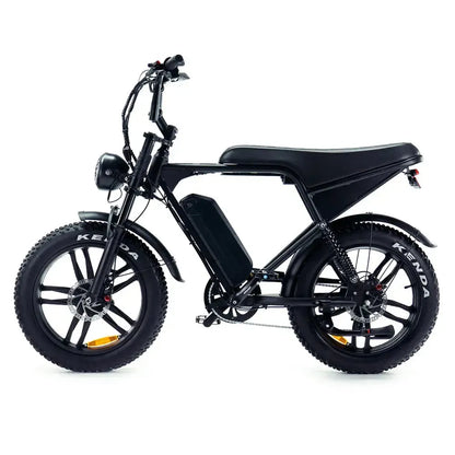 OUXI V8 Pro / C80 Pro Fatbike – Zwart | 100KM Range | Inclusief Slot + Telefoonhouder | Rijklaar Geleverd