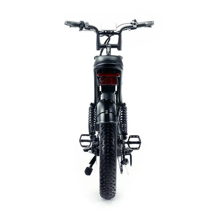 OUXI V8 Pro / C80 Pro Fatbike – Zwart | 100KM Range | Inclusief Slot + Telefoonhouder | Rijklaar Geleverd