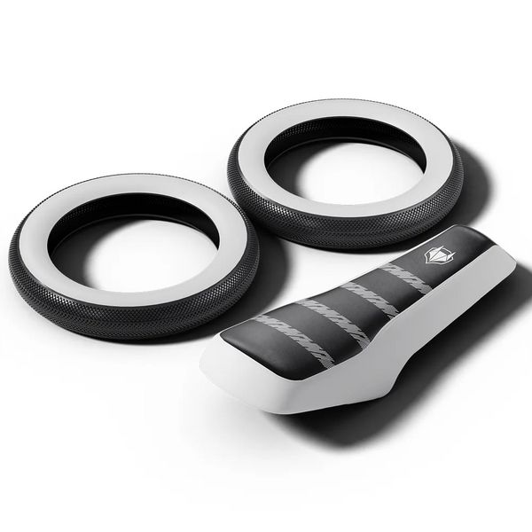 Macfox SE Panda Premium Upgrade Set – Comfort Zadel + Antislip Banden voor X1S & X7L