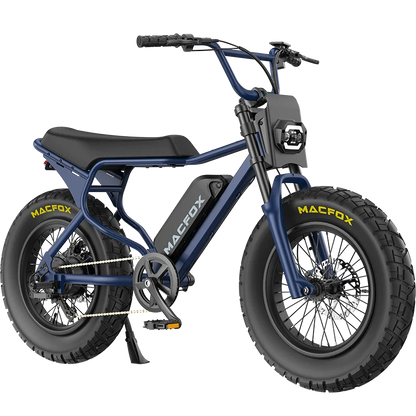 Macfox X7 Elektrische Fatbike Dark Blue – EU-versie  Voltfiets EU