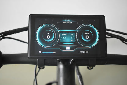 LCD Display voor Ouxi E-Bike (V8 Max / V8 / H9 / Q8 / V20) met Telefoon Scherm Spiegeling – Snelheid, Batterij, Motor Power, GPS