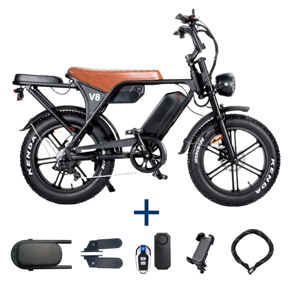 OUXI V8 Max 3.0 2024 Double Battery Fatbike | 250W | 25km/h Ready 