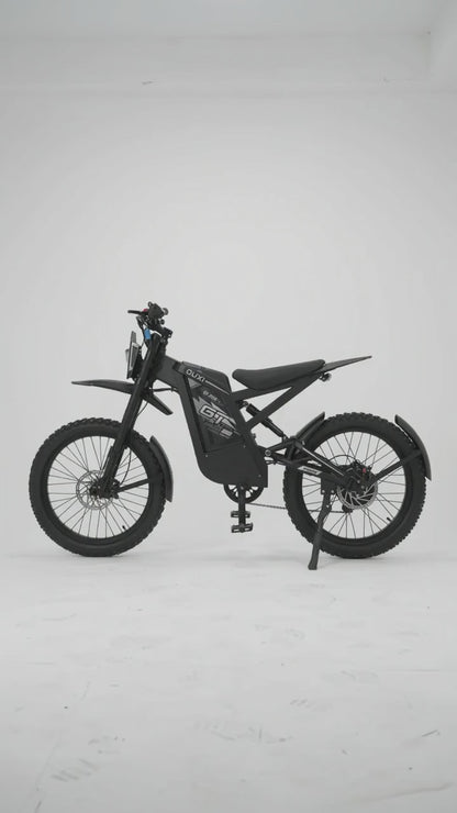 Ouxi GT-2000 Off-road Fatbike – Zwart | Rijklaar + Telefoonhouder + ART4 Slot